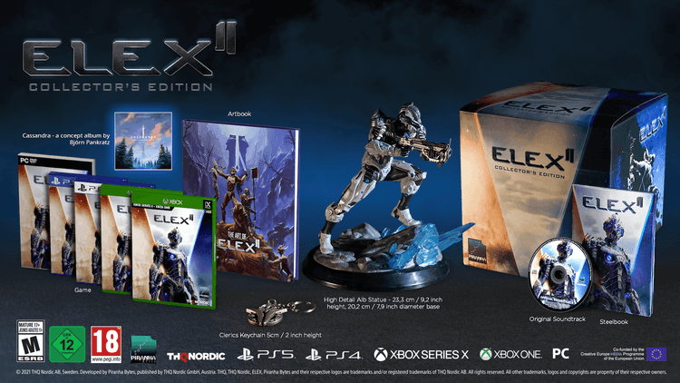 Elex 2 Collector Edition PS4 - Comme Neuf - Jeu De Rôle Complet Avec Bonus